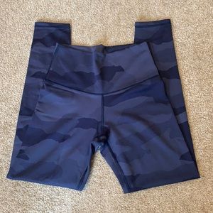 Aerie Blue Camo Leggings